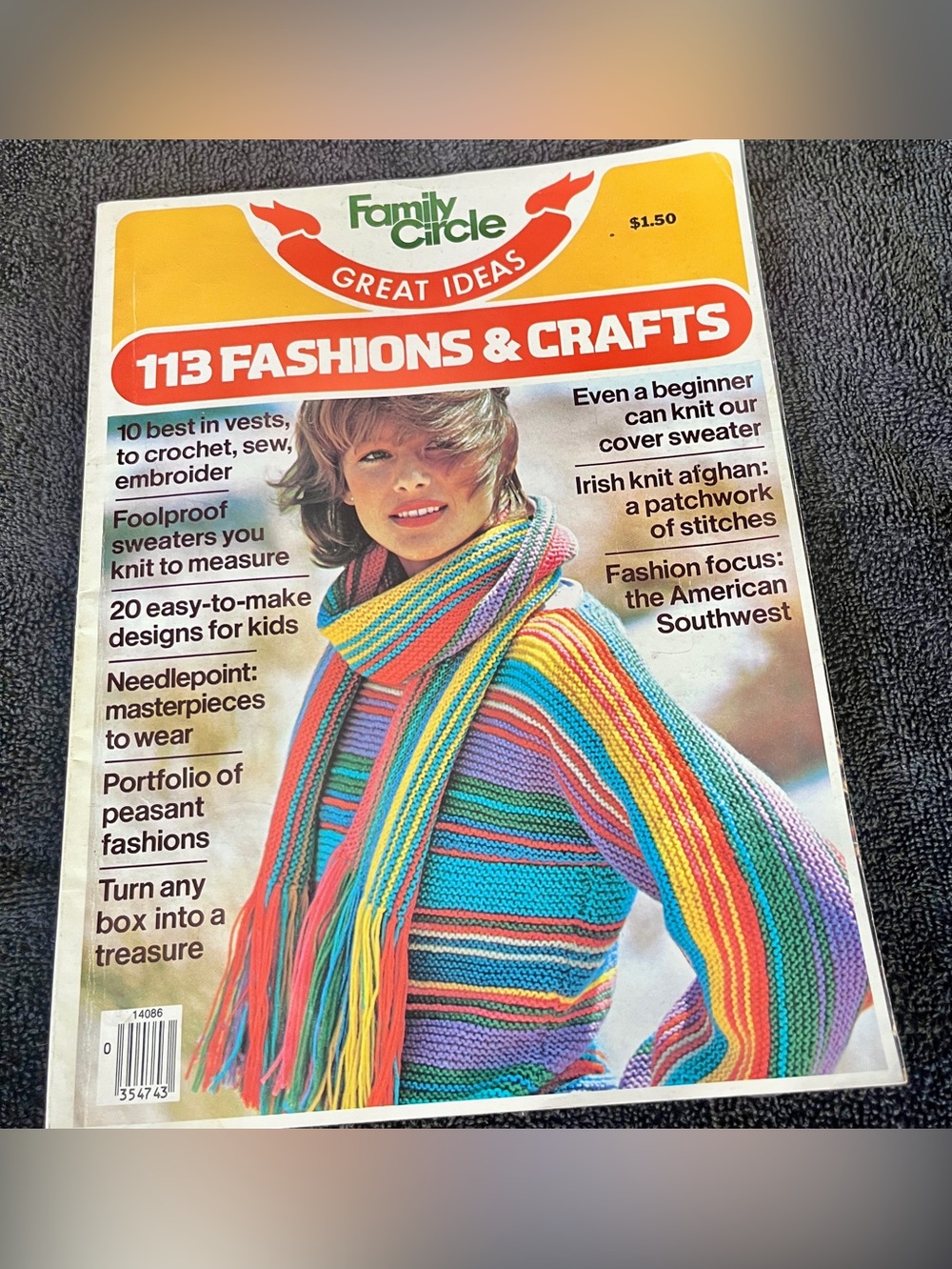 Vintage 1977 Family Circle Great Ideas Magazine: 113 Fashions & Crafts (Vol. 3,